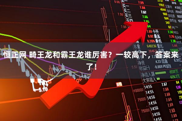 恒正网 畸王龙和霸王龙谁厉害？一较高下，答案来了！