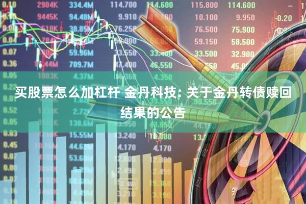 买股票怎么加杠杆 金丹科技: 关于金丹转债赎回结果的公告