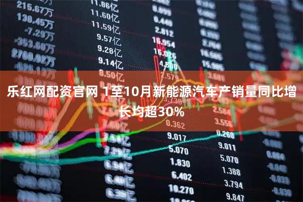 乐红网配资官网 1至10月新能源汽车产销量同比增长均超30%